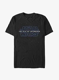 Star Wars Episode IX The Rise Of Skywalker Classic Galaxy Logo T-Shirt