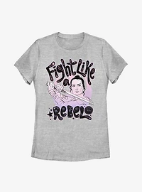 Star Wars Episode IX The Rise Of Skywalker Rebel Girl Womens T-Shirt