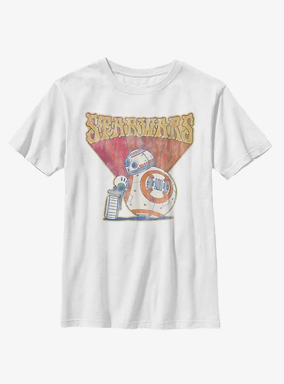 Star Wars Episode IX The Rise Of Skywalker BB-8 Retro Youth T-Shirt