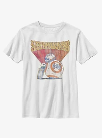 Star Wars Episode IX The Rise Of Skywalker BB-8 Retro Youth T-Shirt