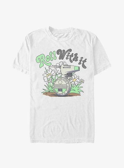 Star Wars Episode IX The Rise Of Skywalker Roll With It T-Shirt