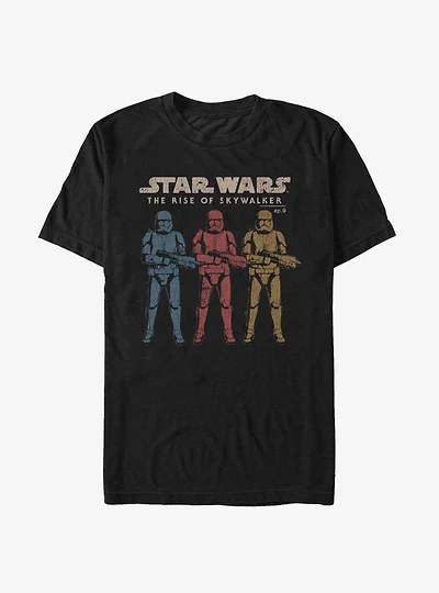 Star Wars Episode IX The Rise Of Skywalker Color Guards T-Shirt