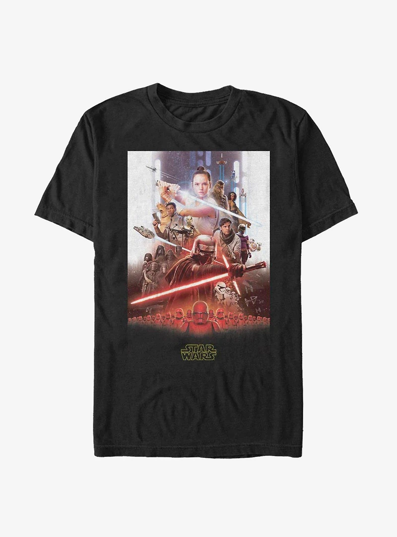 Star Wars Episode IX The Rise Of Skywalker Final Poster T-Shirt