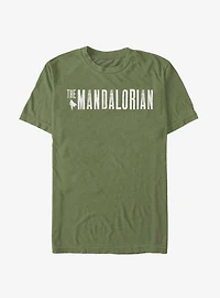 Star Wars The Mandalorian Simplistic Logo T-Shirt