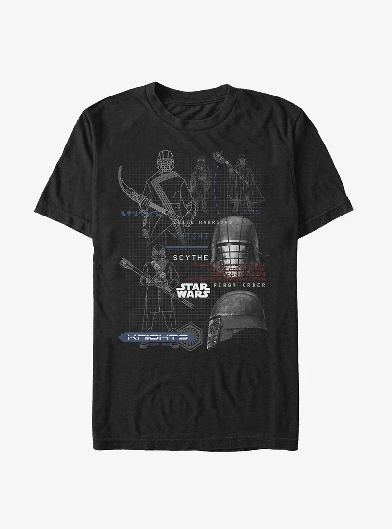 Star Wars Episode IX The Rise Of Skywalker Ren Specs T-Shirt