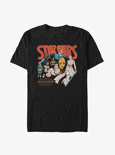 Star Wars Episode IX The Rise Of Skywalker Retro Buddies T-Shirt