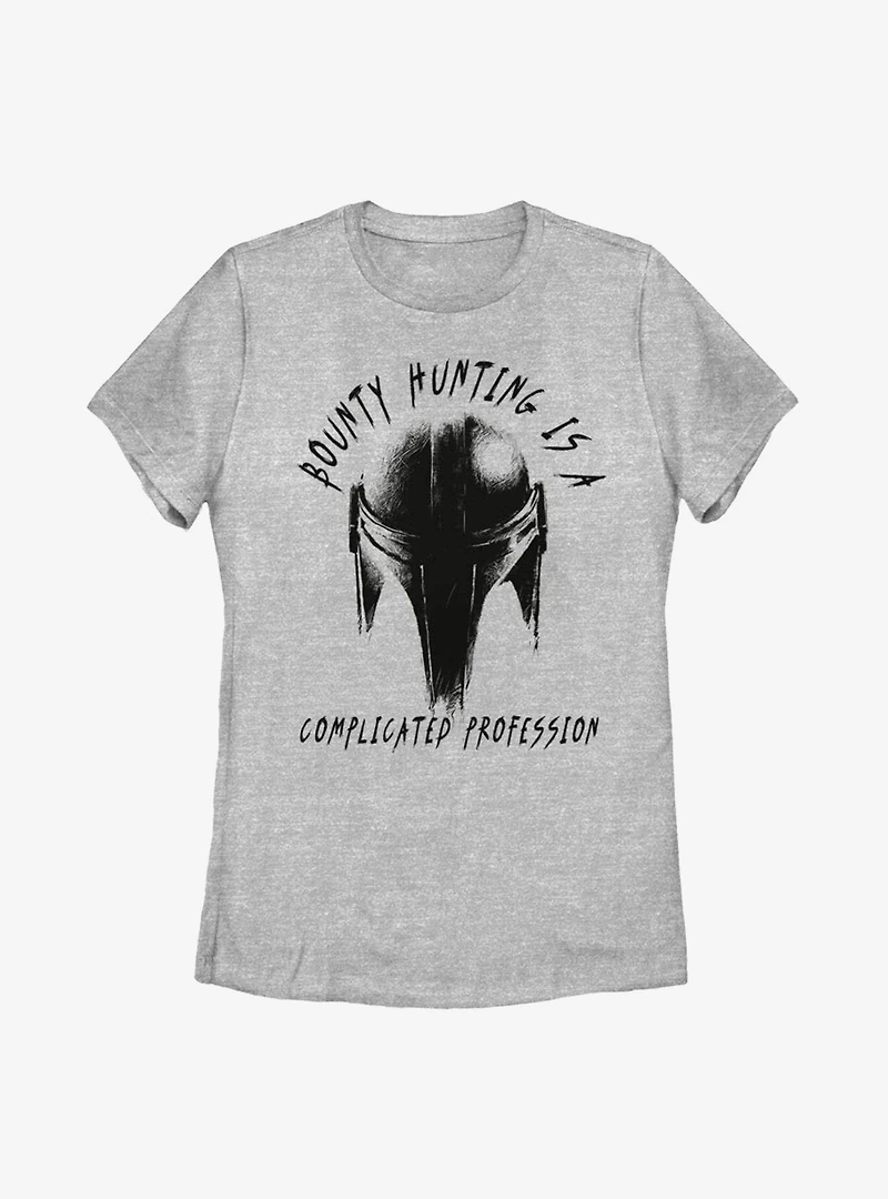 Star Wars The Mandalorian Complicated Profession Womens T-Shirt