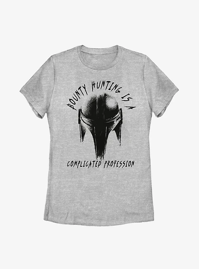 Star Wars The Mandalorian Complicated Profession Womens T-Shirt