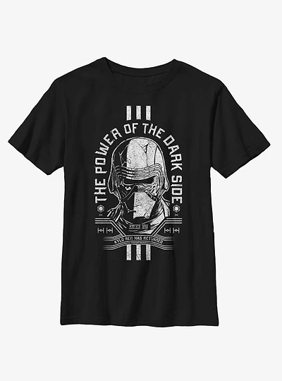 Star Wars Episode IX The Rise Of Skywalker Dark Power Youth T-Shirt