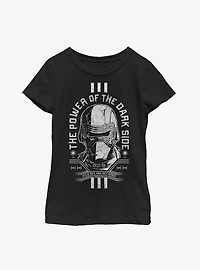 Star Wars Episode IX The Rise Of Skywalker Dark Power Youth Girls T-Shirt