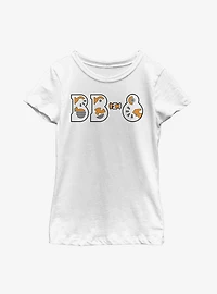 Star Wars Episode IX The Rise Of Skywalker BB-8 Droid Parts Youth Girls T-Shirt