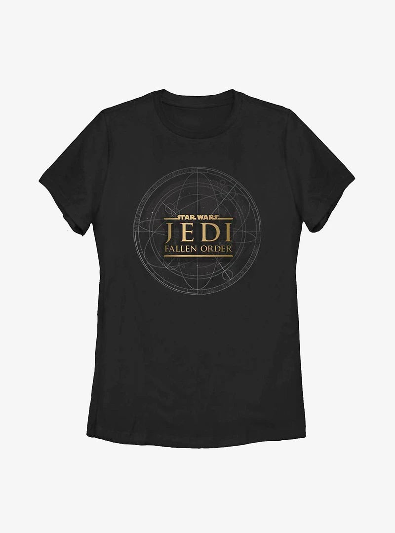 Star Wars Jedi Fallen Order Map Womens T-Shirt