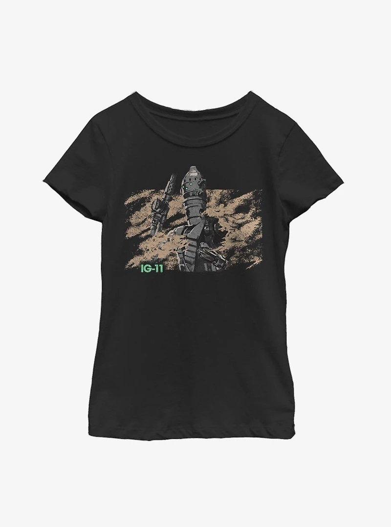 Star Wars The Mandalorian IG-11 Droid Youth Girls T-Shirt