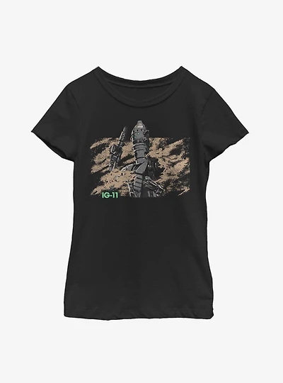 Star Wars The Mandalorian IG-11 Droid Youth Girls T-Shirt