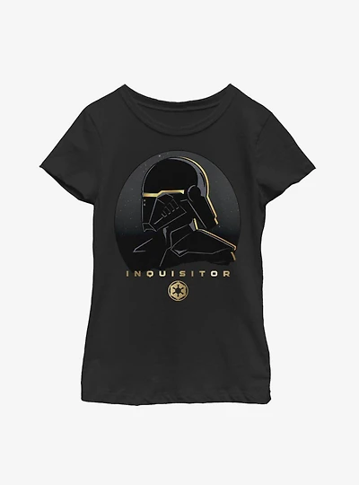 Star Wars Jedi Fallen Order Inquisitor Gold Youth Girls T-Shirt