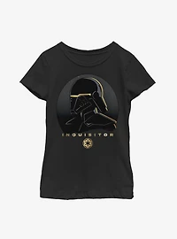 Star Wars Jedi Fallen Order Inquisitor Gold Youth Girls T-Shirt