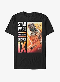 Star Wars: The Rise of Skywalker First Order Collage T-Shirt