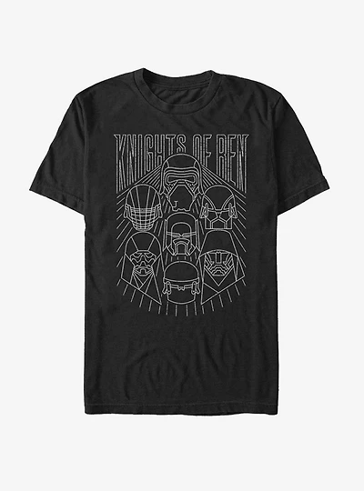 Star Wars: The Rise of Skywalker Simple Outlines T-Shirt