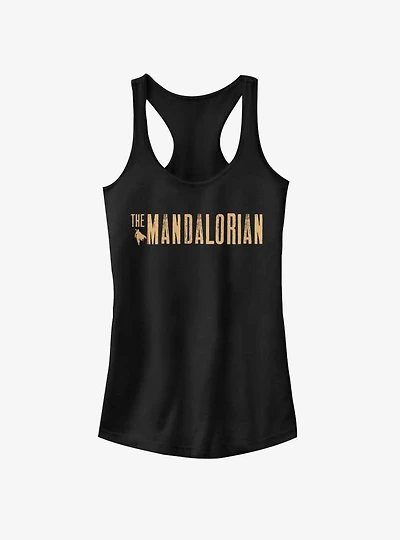 Star Wars The Mandalorian Mandalorian Simplistic Logo Girls Tank Top