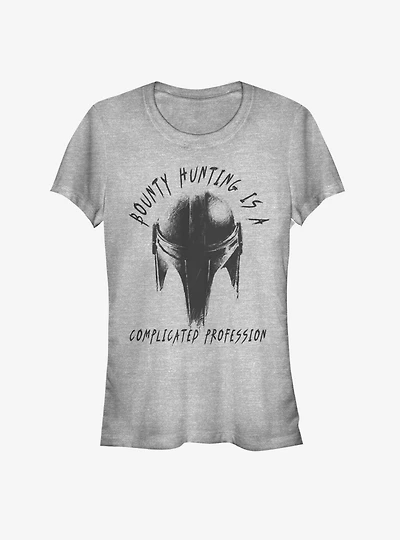Star Wars The Mandalorian Complicated Profession Girls T-Shirt