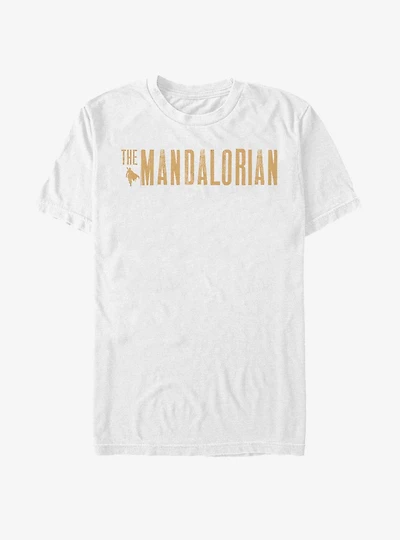 Star Wars The Mandalorian Simplistic Logo T-Shirt