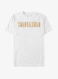 Star Wars The Mandalorian Simplistic Logo T-Shirt
