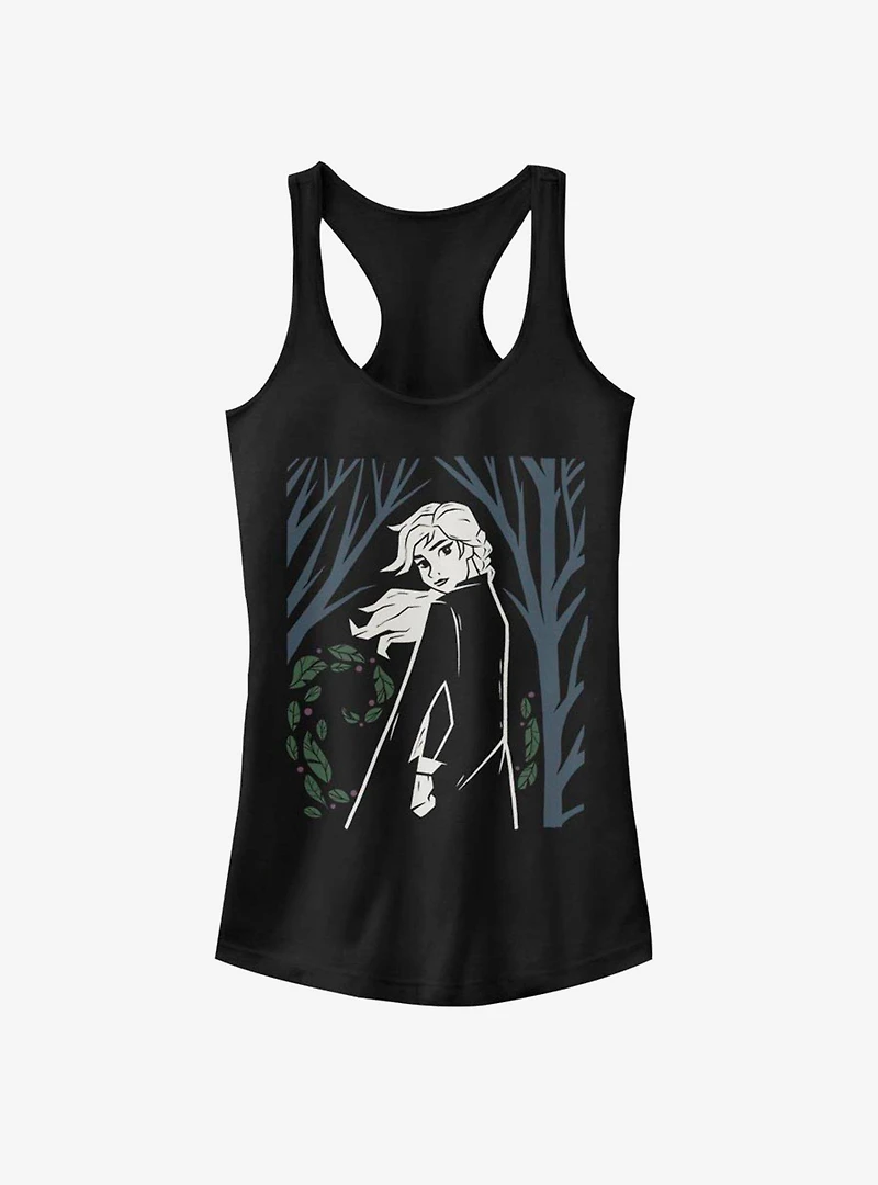 Frozen 2 Anna Wooded Girls Tank