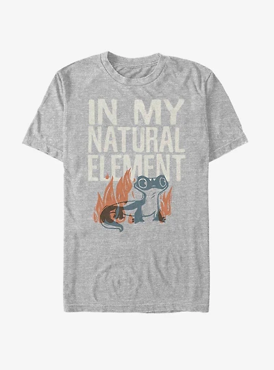 Frozen 2 Salamander Woodcut T-Shirt