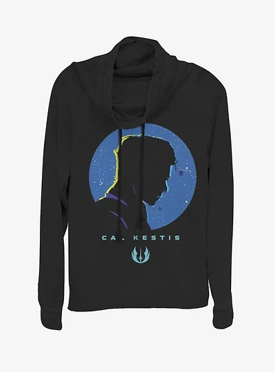 Star Wars Jedi: Fallen Order Cal Kestis Cowl Neck Long-Sleeve Girls Top