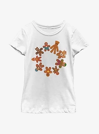 Marvel Avengers Cookie Circle Youth Girls T-Shirt
