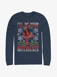 Marvel Deadpool Nutcracker Long-Sleeve T-Shirt