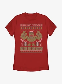 Marvel Hulk Presents Womens T-Shirt
