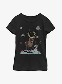 Disney Frozen Snow Clones Youth Girls T-Shirt