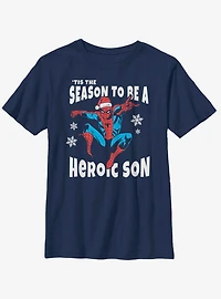 Marvel Spider-Man Heroic Son Youth T-Shirt