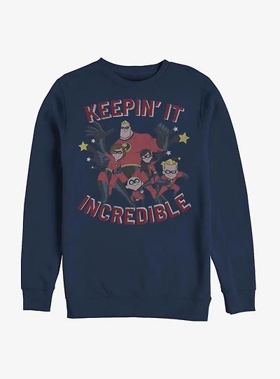 Disney Pixar The Incredibles Keepin'  It Incredible Sweatshirt