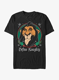 Disney The Lion King Scar Define Naughty T-Shirt
