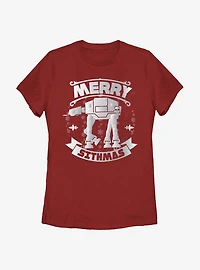 Star Wars AT-AT Sithmas Womens T-Shirt