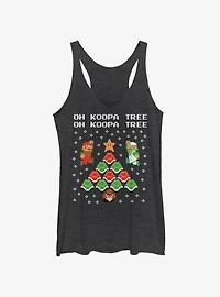 Nintendo Super Mario Koopa Tree Womens Tank Top