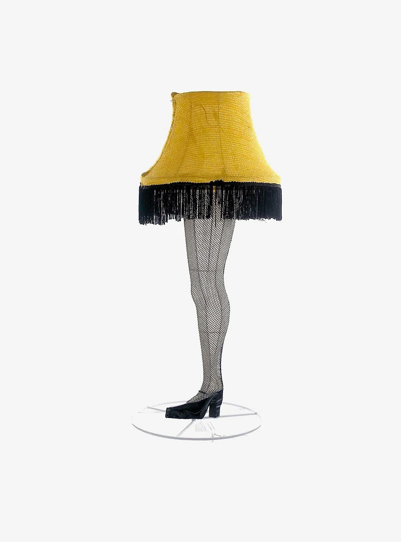 A Christmas Story Leg Lamp 3D Tinsel Lighted Lawn Decor