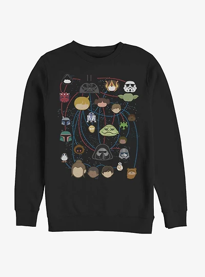 Star Wars Galaxy Connected Sweatshirt