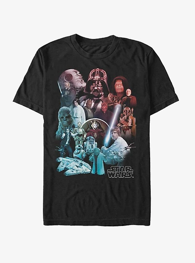 Star Wars Heroes And Villains T-Shirt