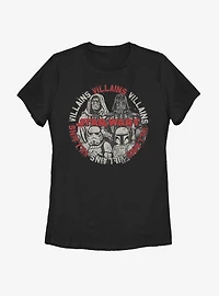 Star Wars Dark Villains Womens T-Shirt