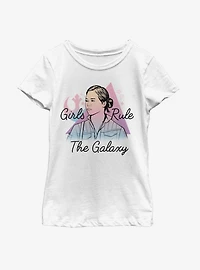 Star Wars Rose Pastel Girls Rule Youth T-Shirt