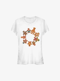 Marvel Avengers Cookie Circle Holiday Girls T-Shirt