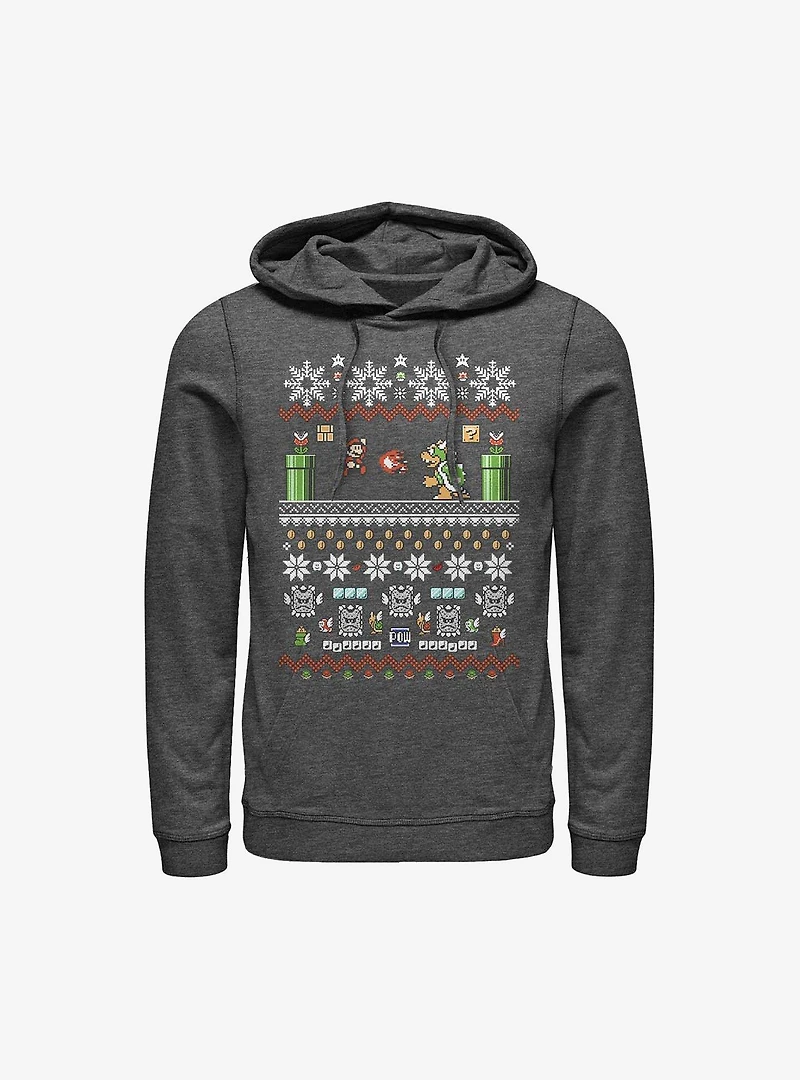 Super Mario Christmas Game Hoodie