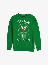 Super Mario Christmas Piranha Sweatshirt