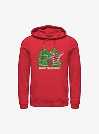 MTV Christmas Tree Logo Hoodie