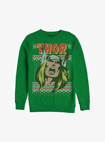 Marvel Thor Presents Holiday Sweatshirt