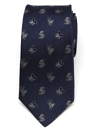 Disney Mickey and Friends Blue Tie