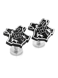 Harry Potter Hogwarts Crest 3D Cufflinks
